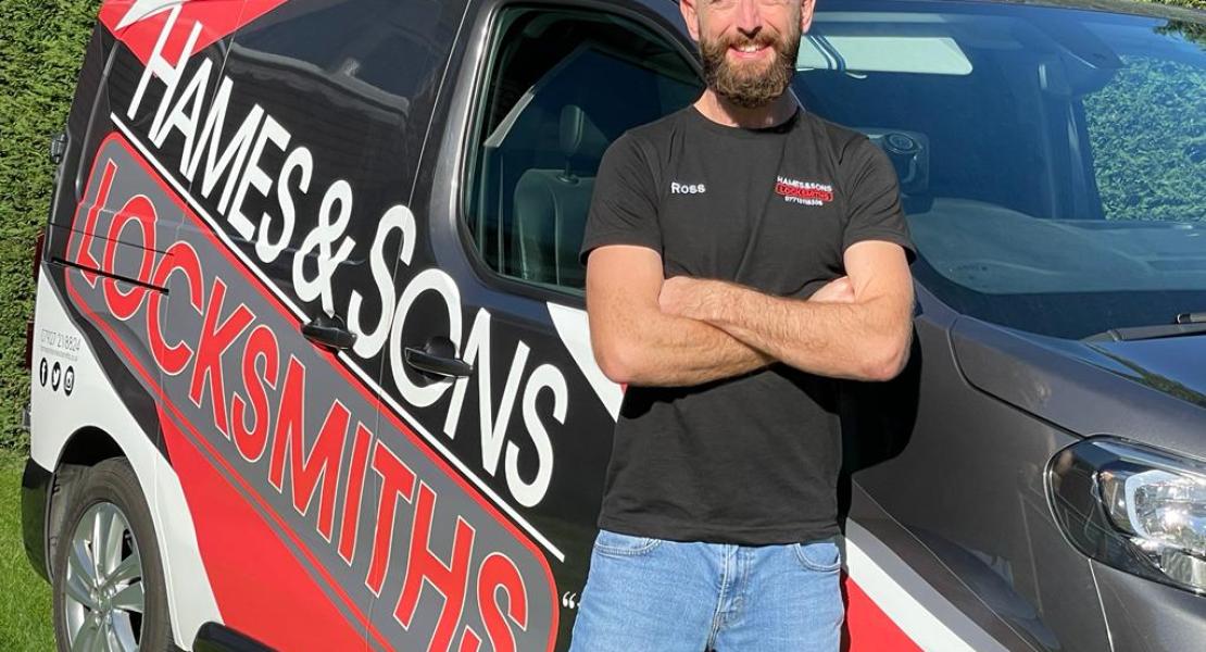 Hames and Sons Locksmiths / Branded locksmith van